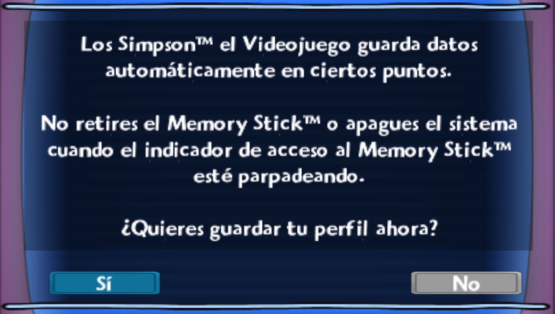 User screenshot of game