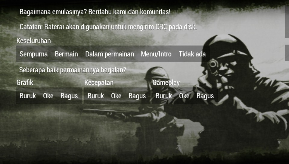 User screenshot of game