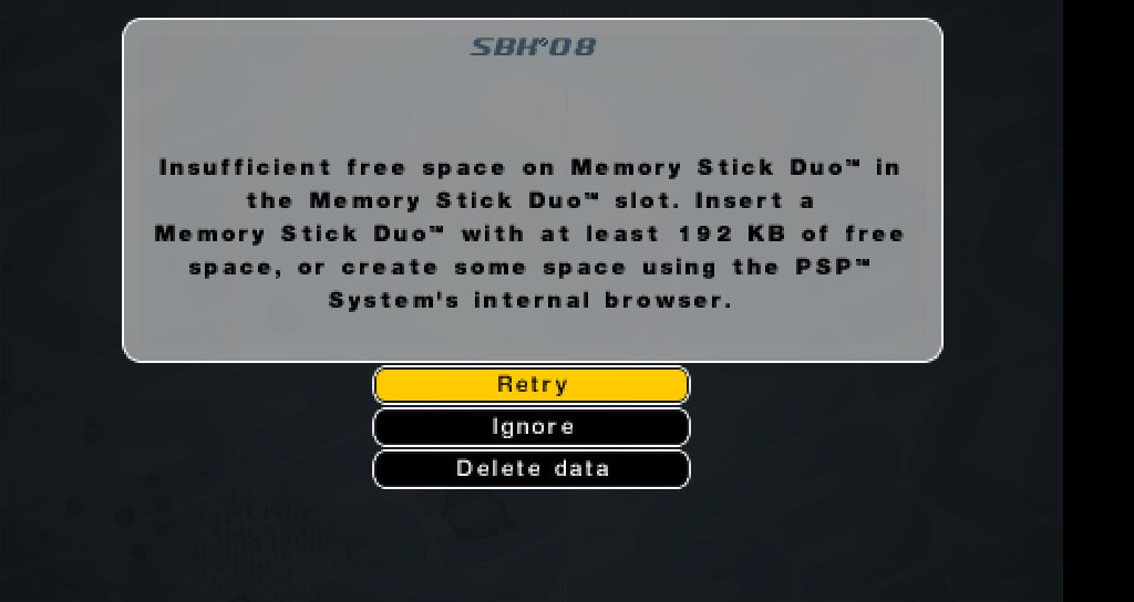 User screenshot of game