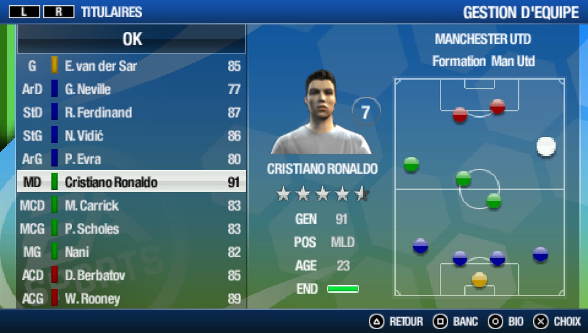 User screenshot of game