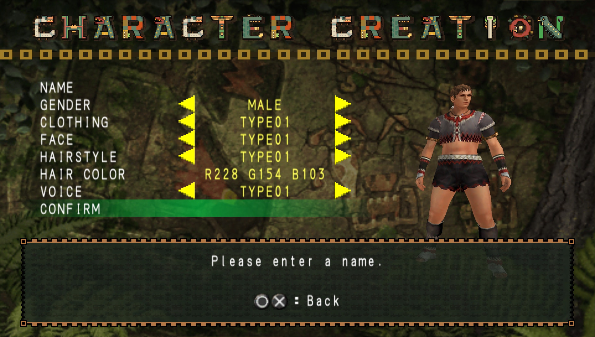 User screenshot of game