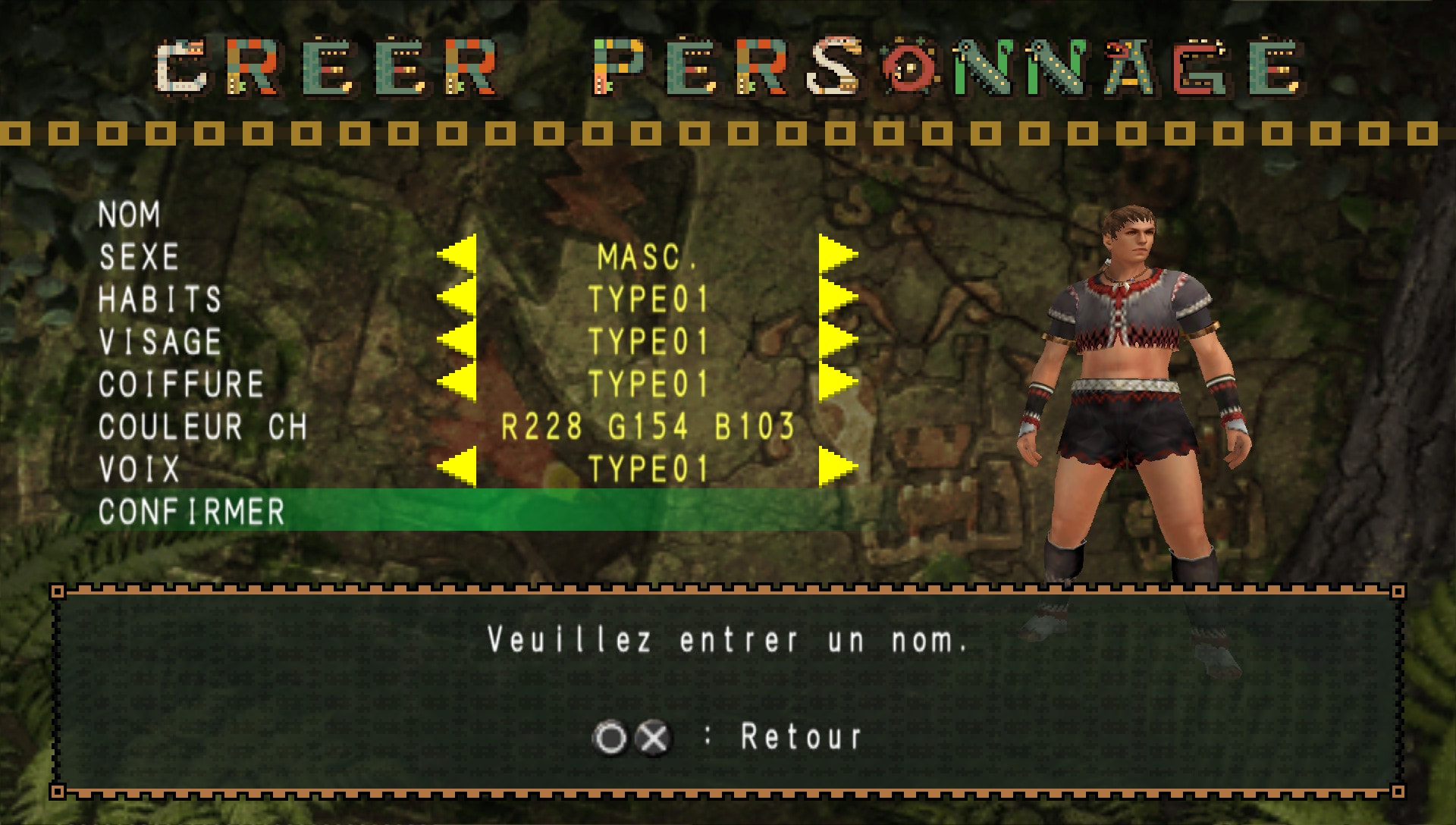 User screenshot of game