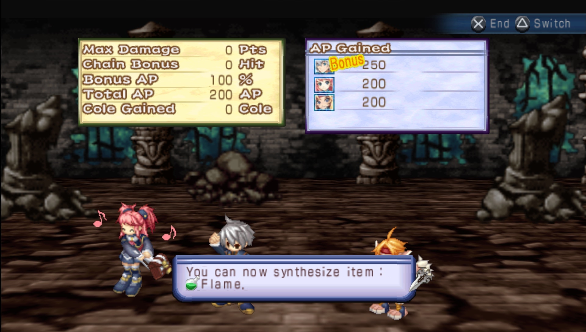 User screenshot of game