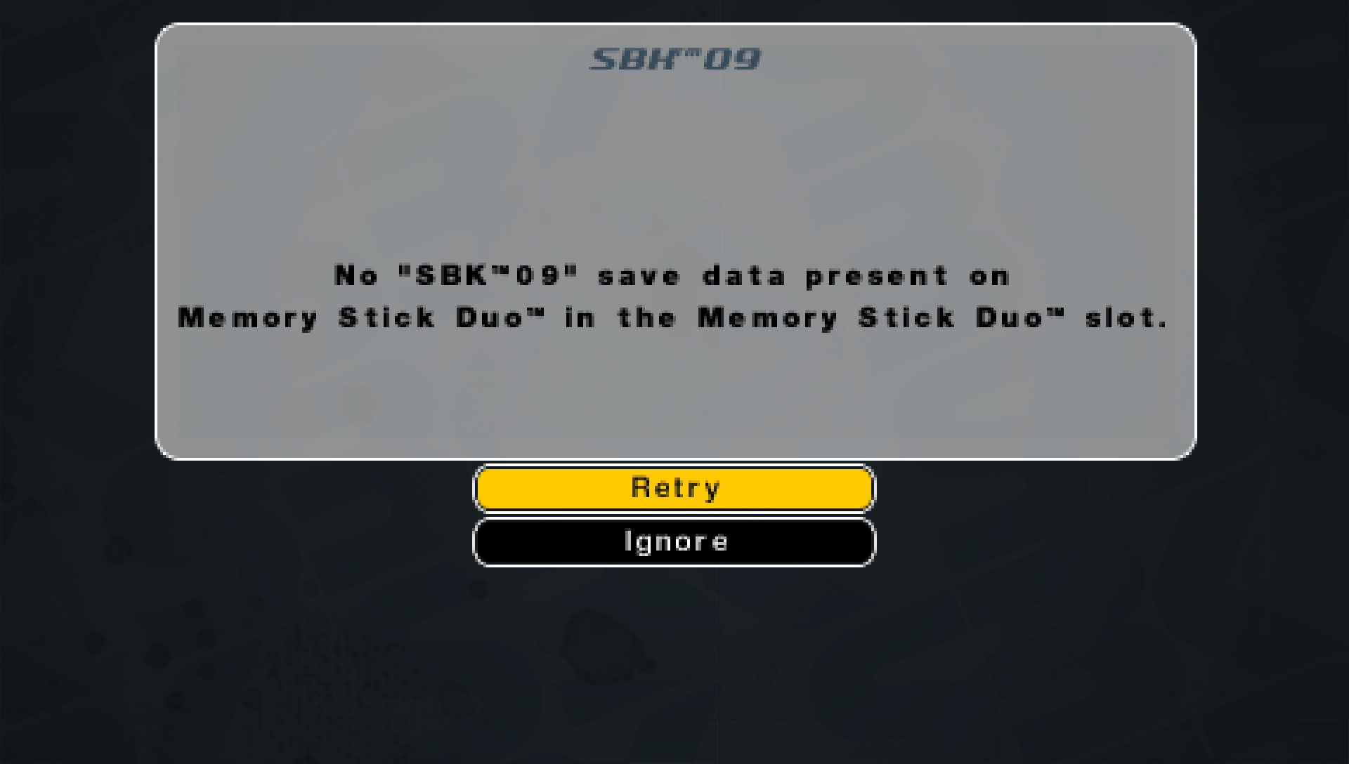 User screenshot of game