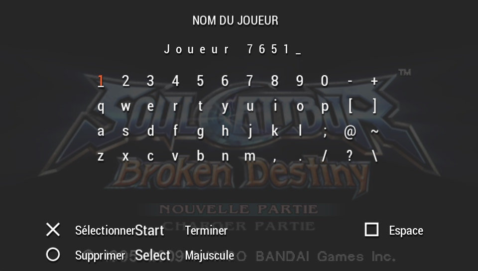 User screenshot of game