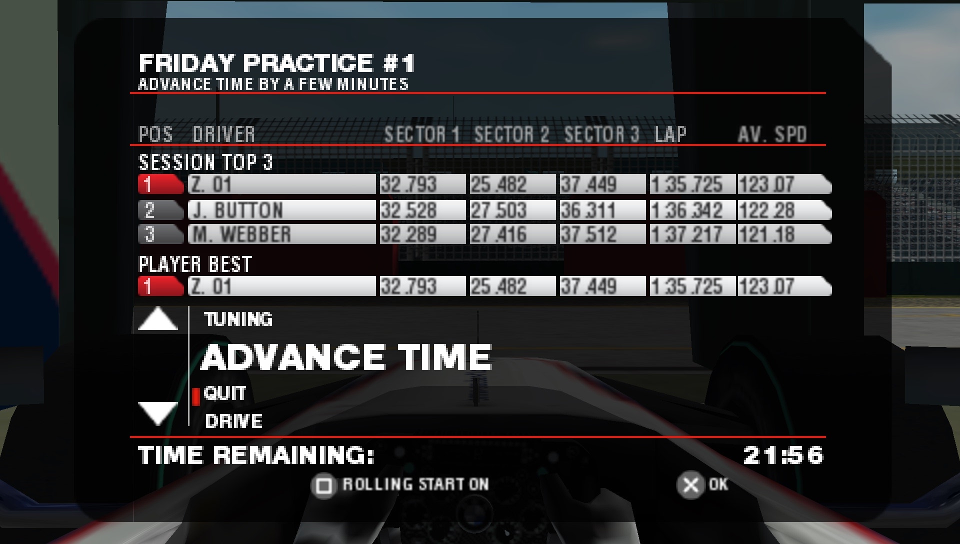 User screenshot of game