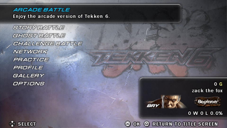 User screenshot of game