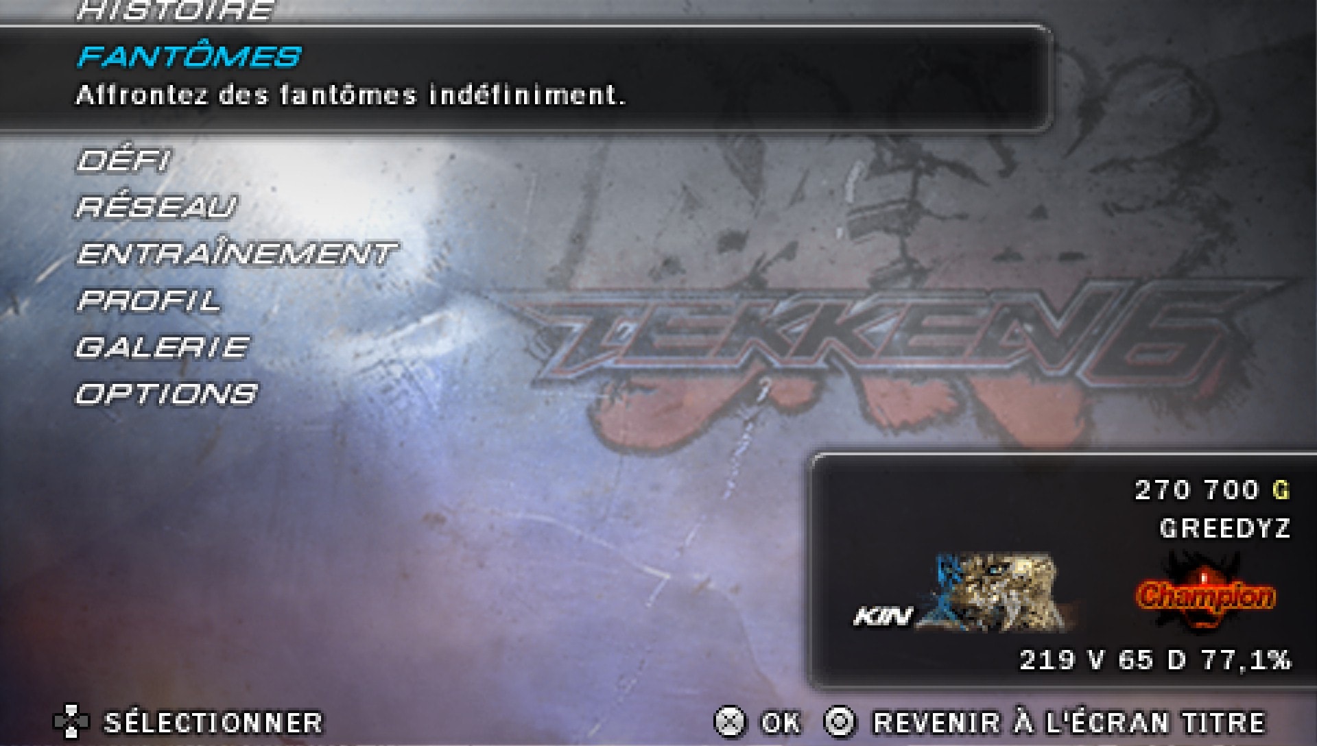 User screenshot of game