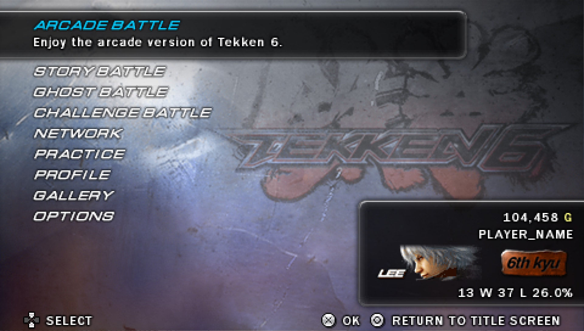 User screenshot of game