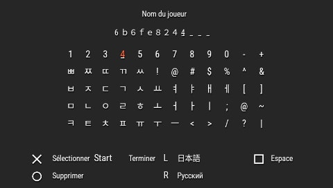 User screenshot of game