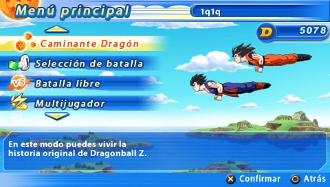 User screenshot of game