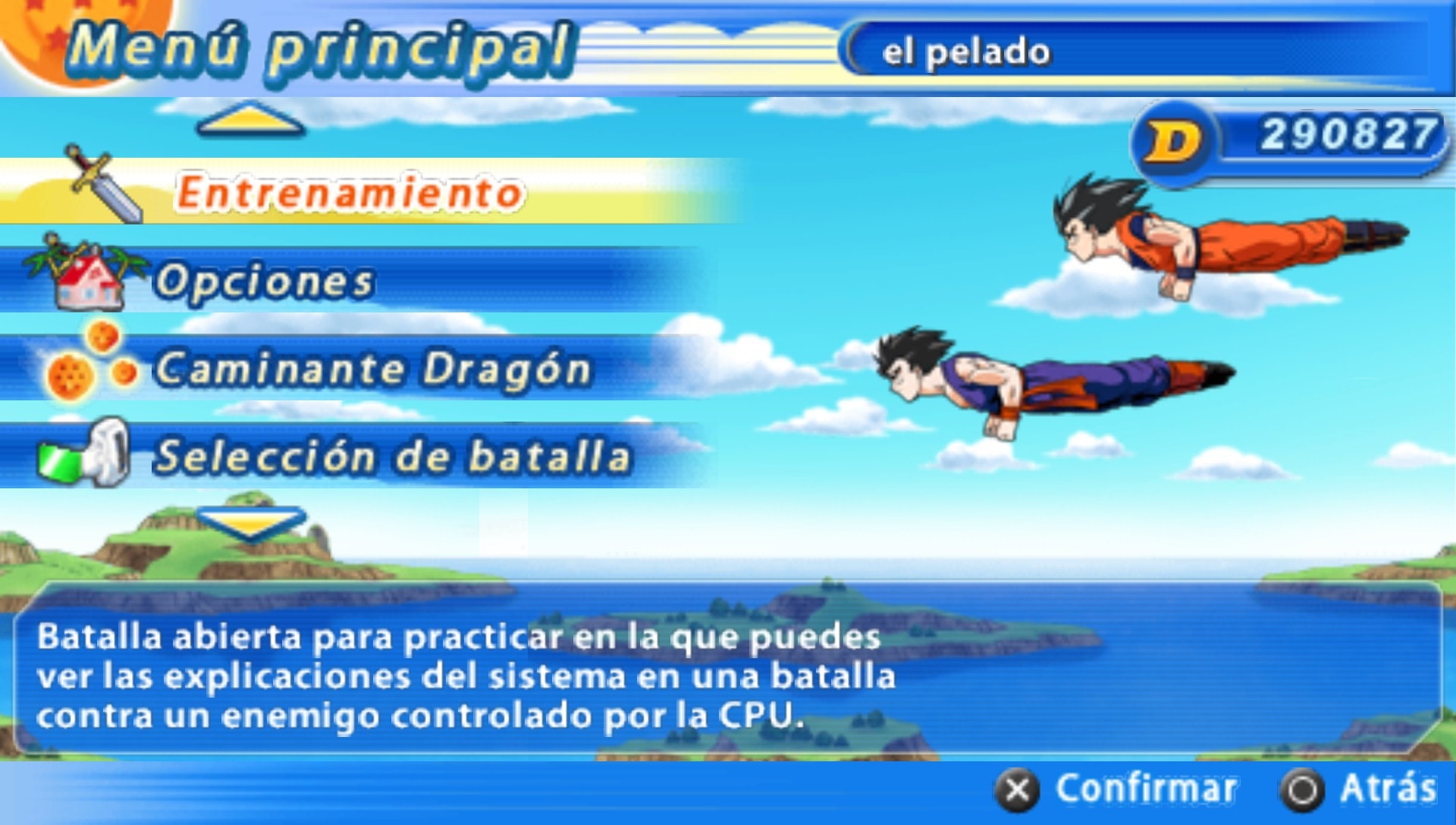 User screenshot of game