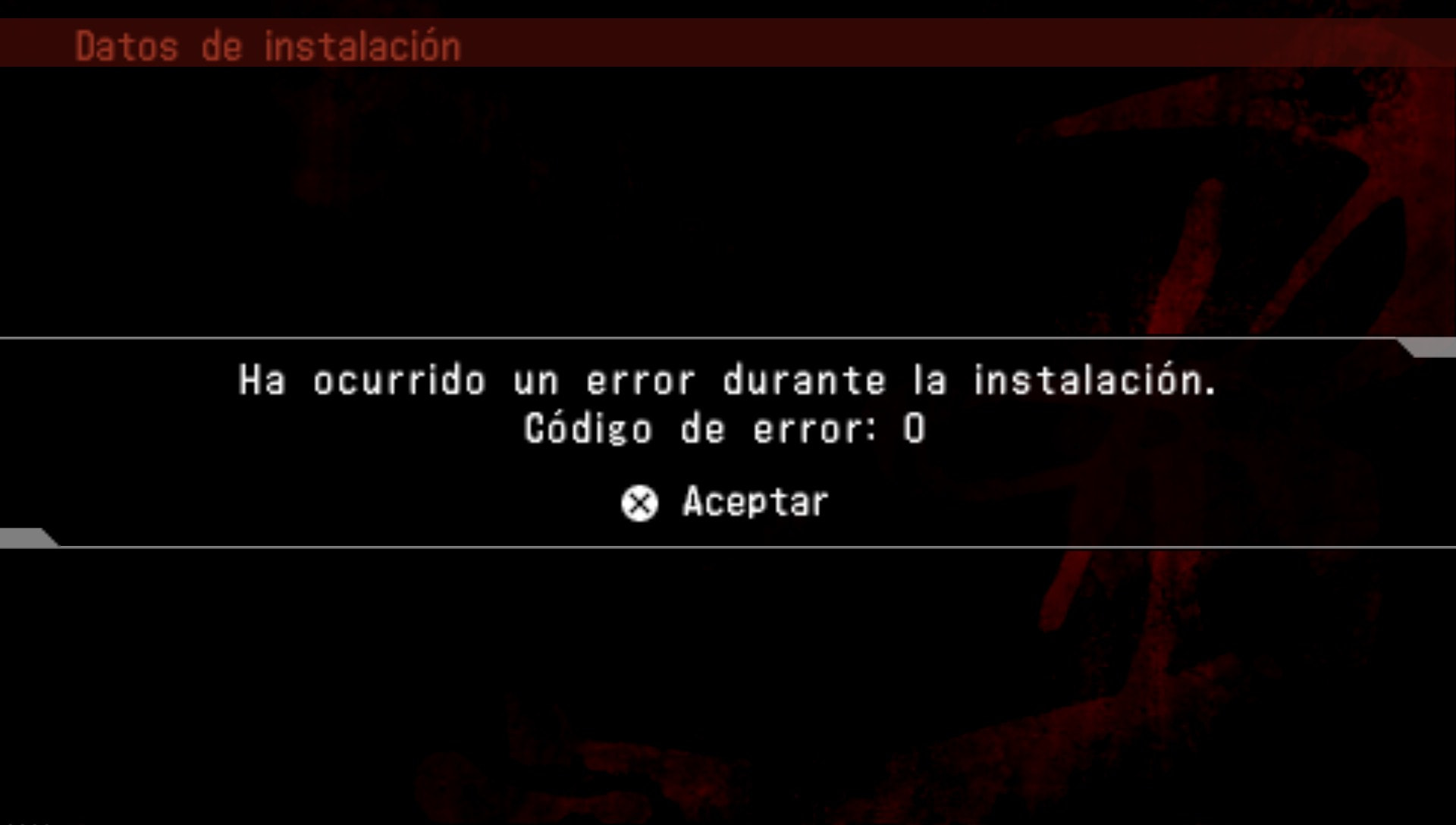 User screenshot of game