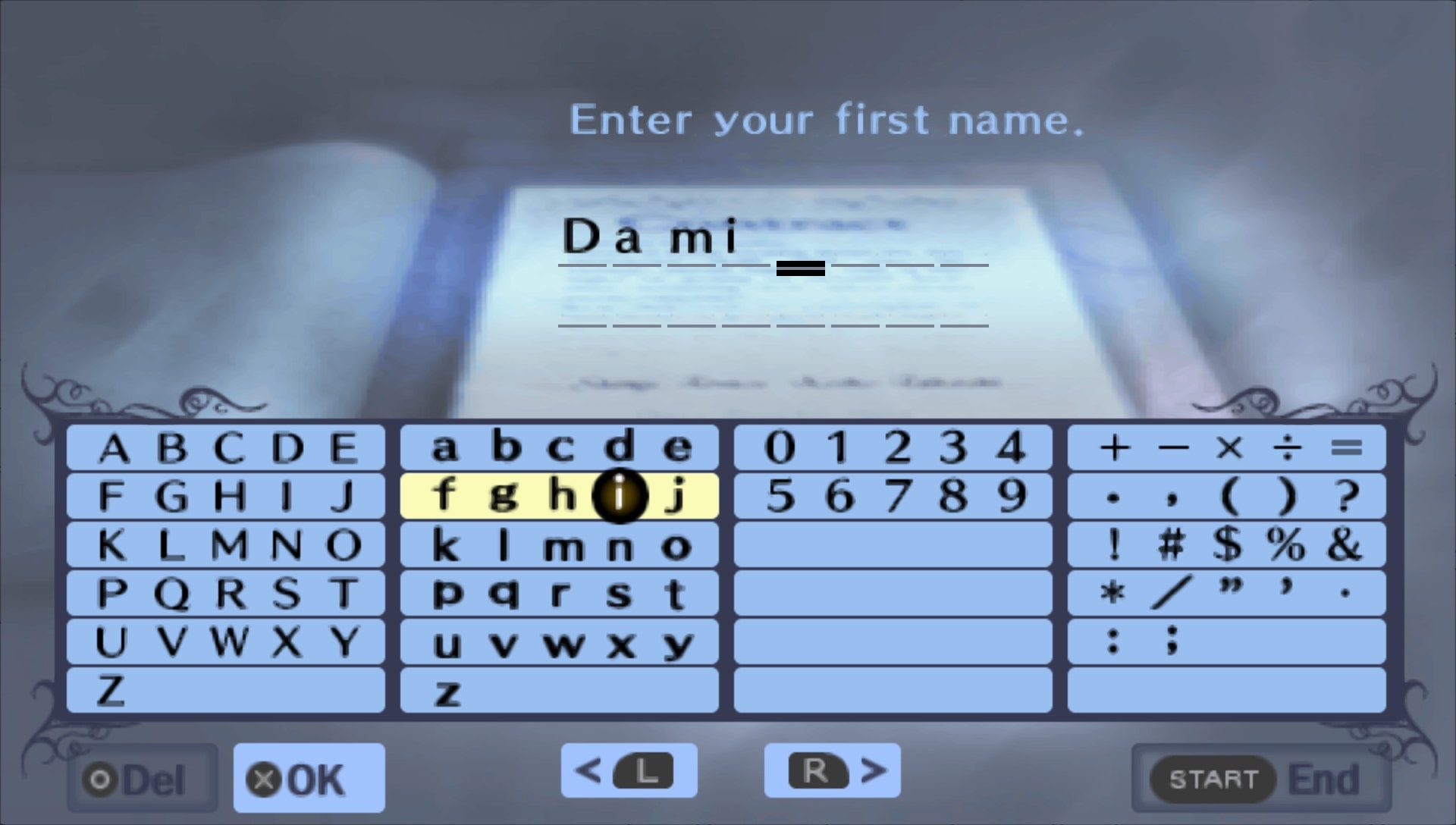 User screenshot of game