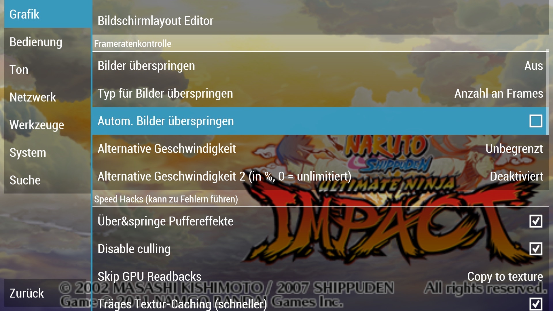 User screenshot of game