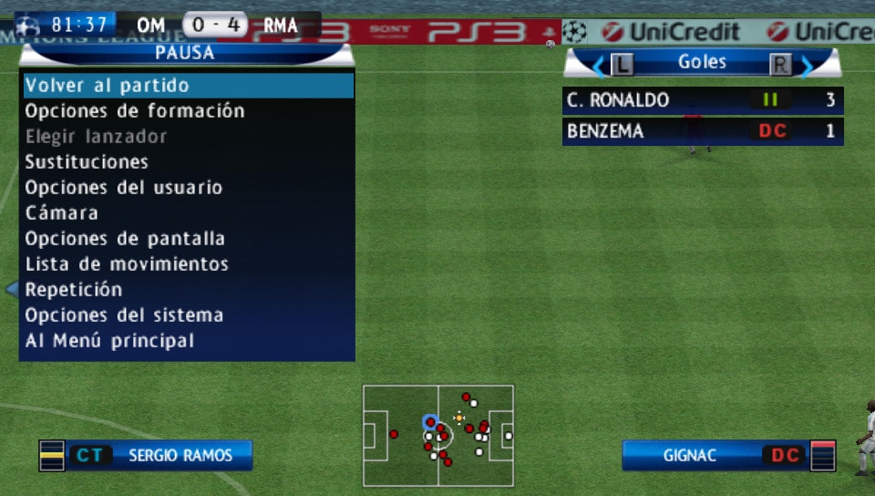 User screenshot of game