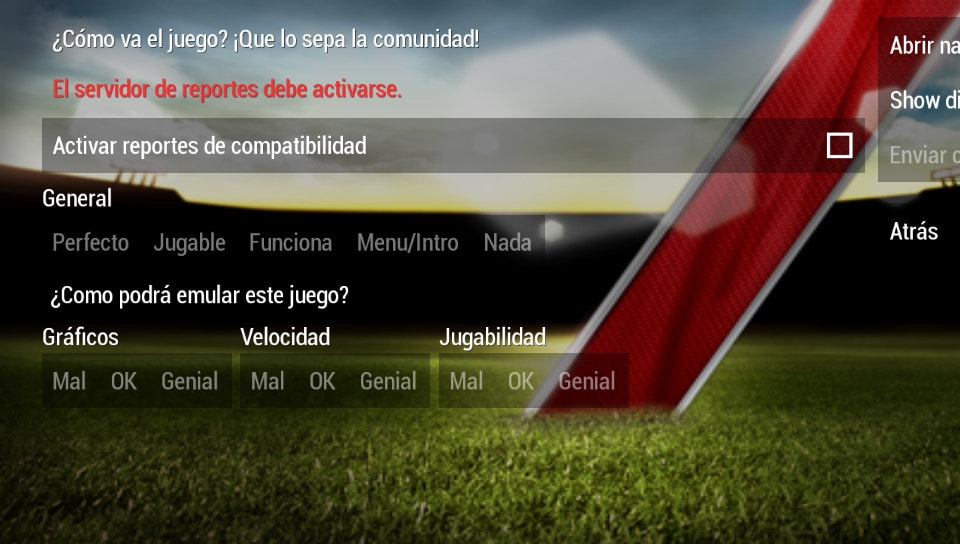 User screenshot of game