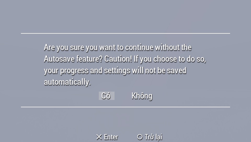 User screenshot of game