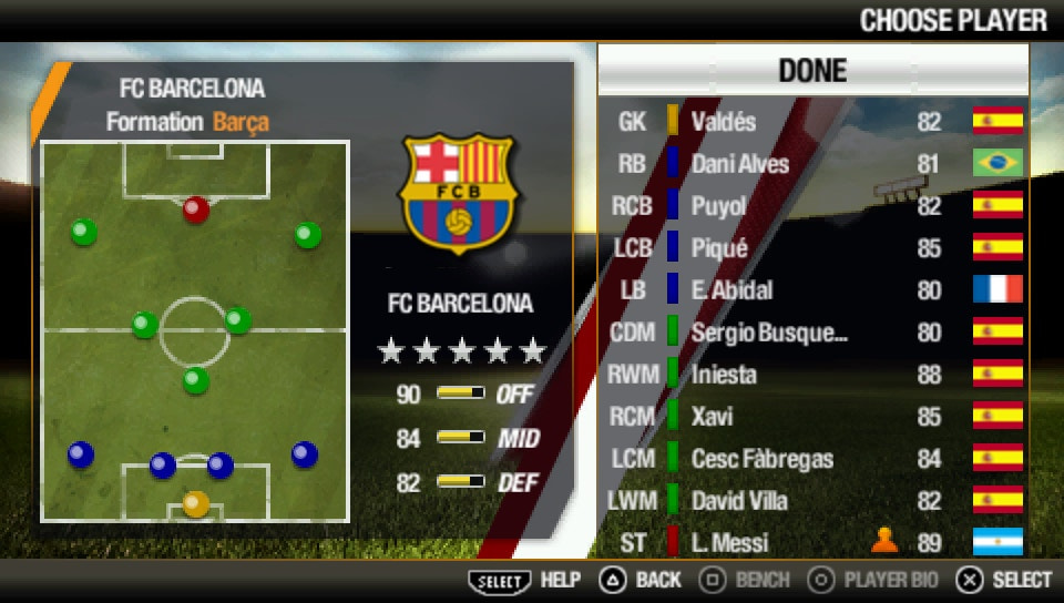 User screenshot of game