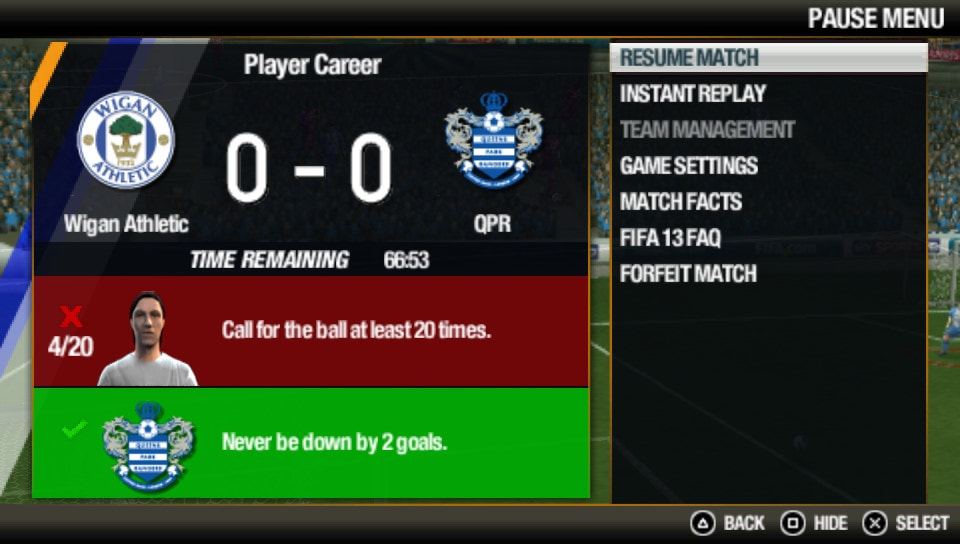 User screenshot of game