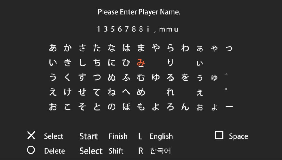 User screenshot of game