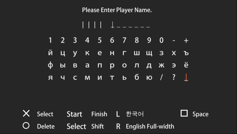 User screenshot of game