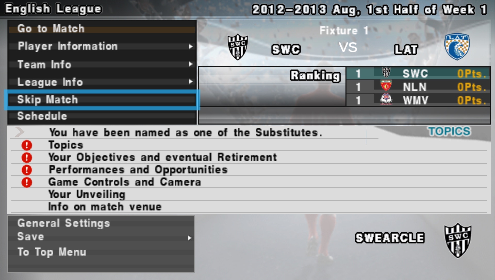 User screenshot of game