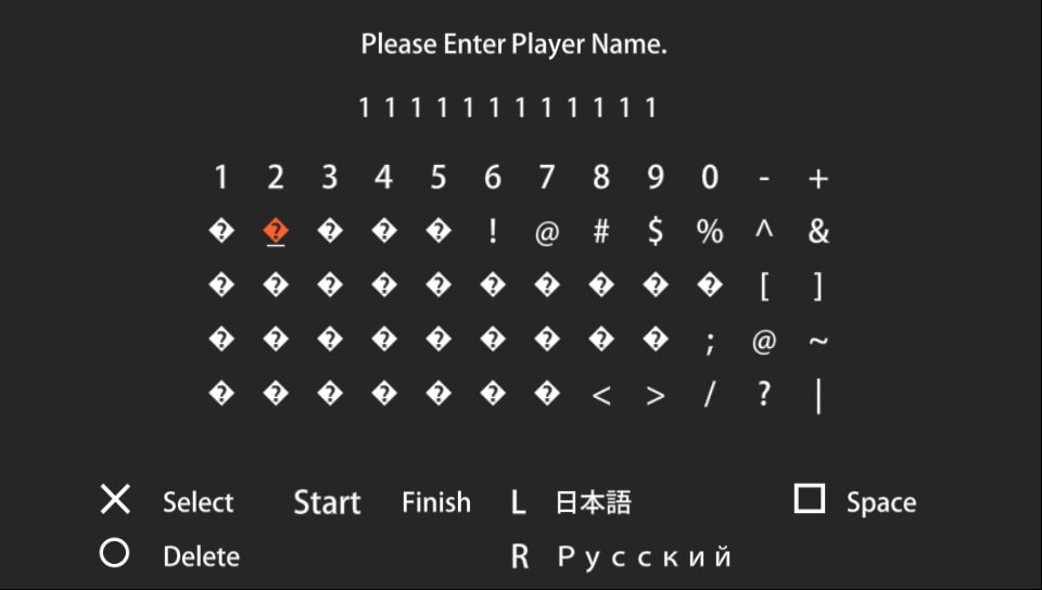 User screenshot of game