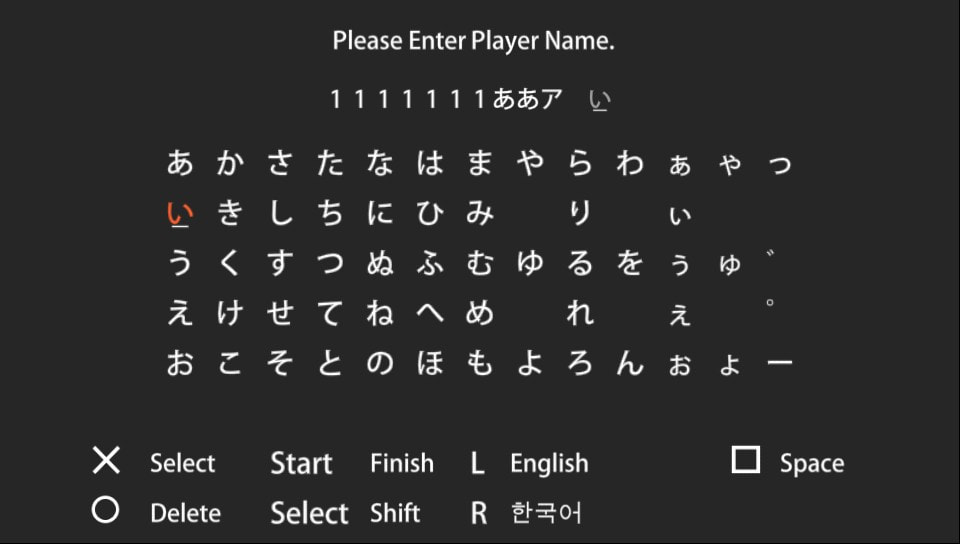 User screenshot of game