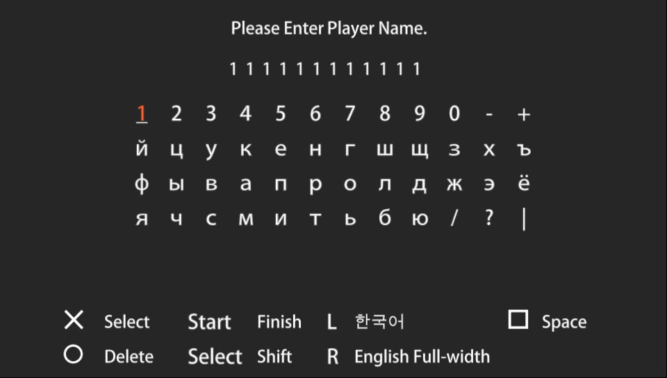 User screenshot of game
