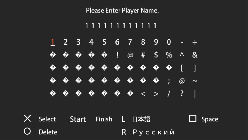 User screenshot of game