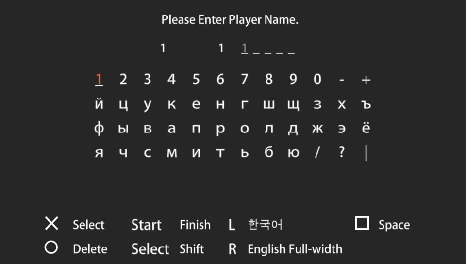 User screenshot of game