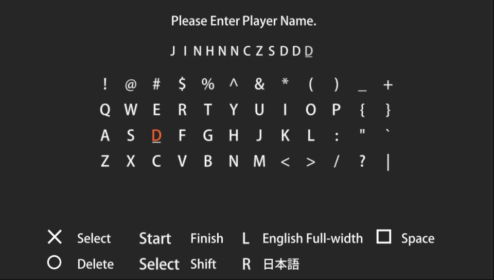 User screenshot of game