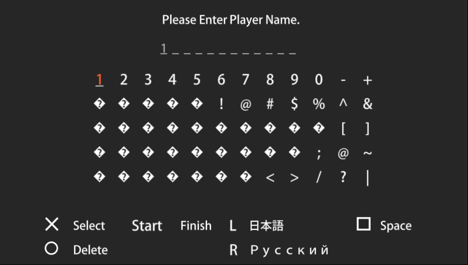 User screenshot of game
