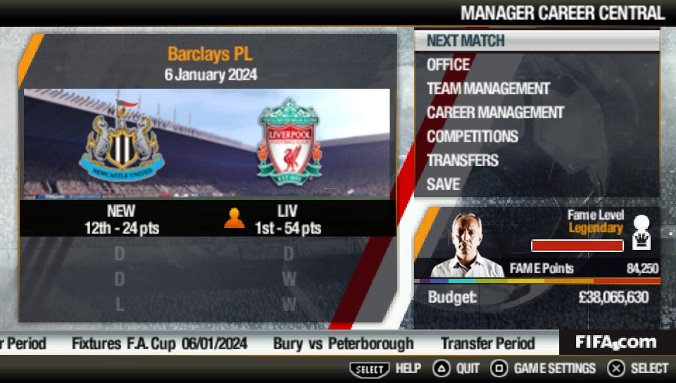 User screenshot of game