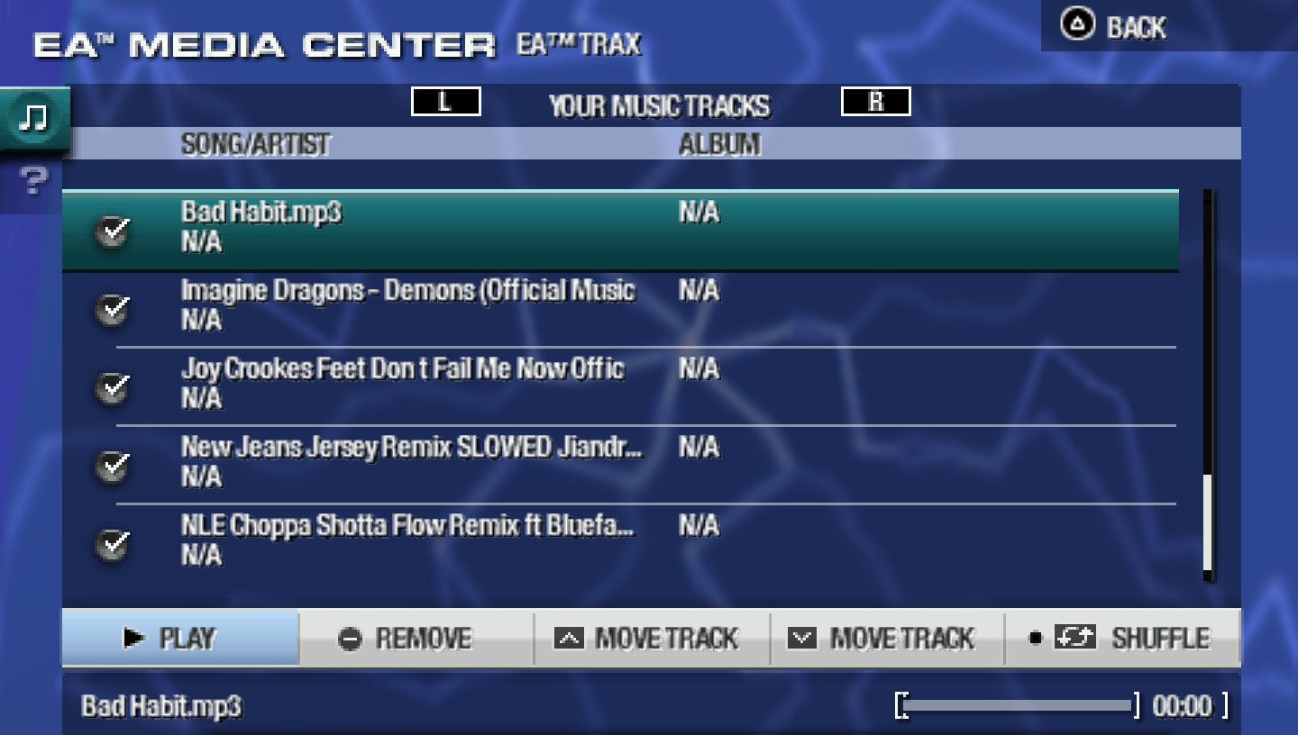 User screenshot of game