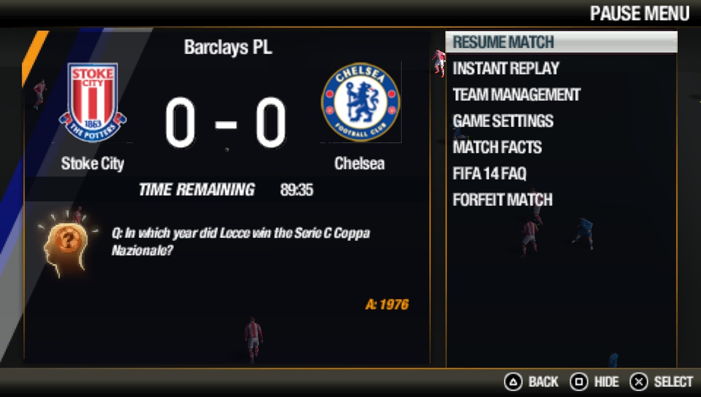 User screenshot of game