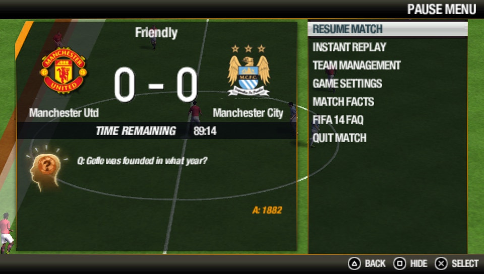 User screenshot of game