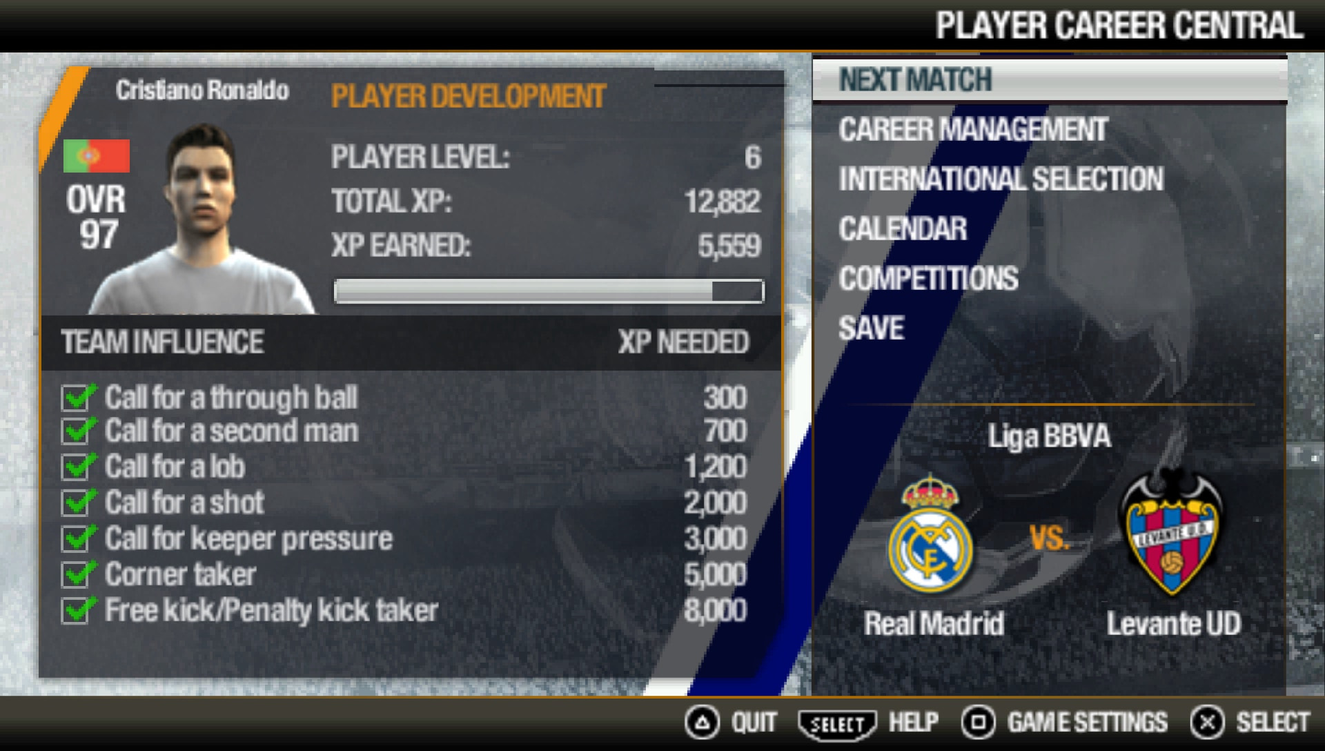 User screenshot of game