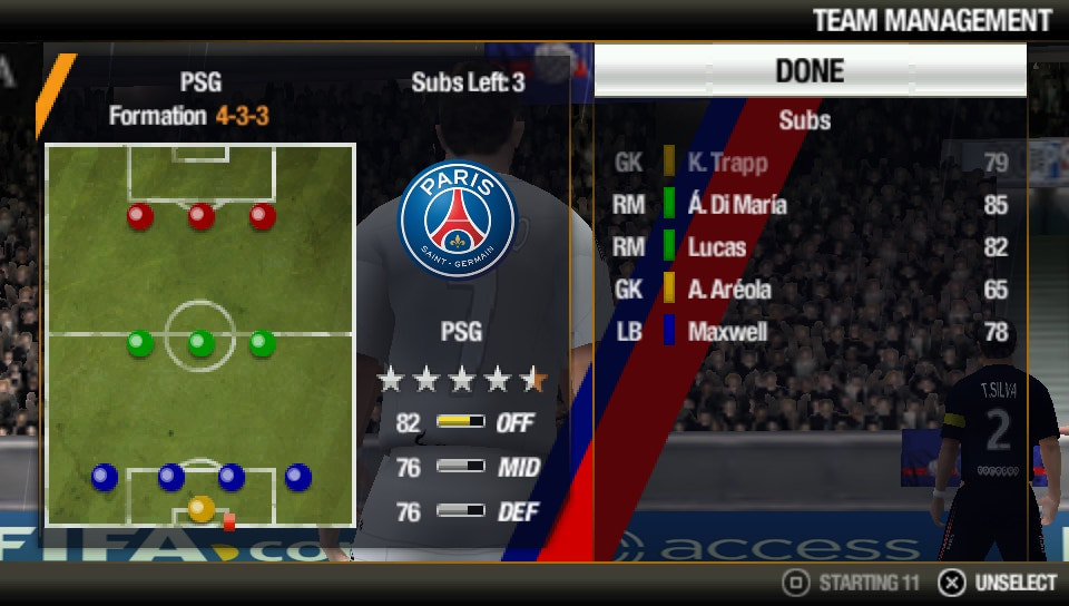 User screenshot of game
