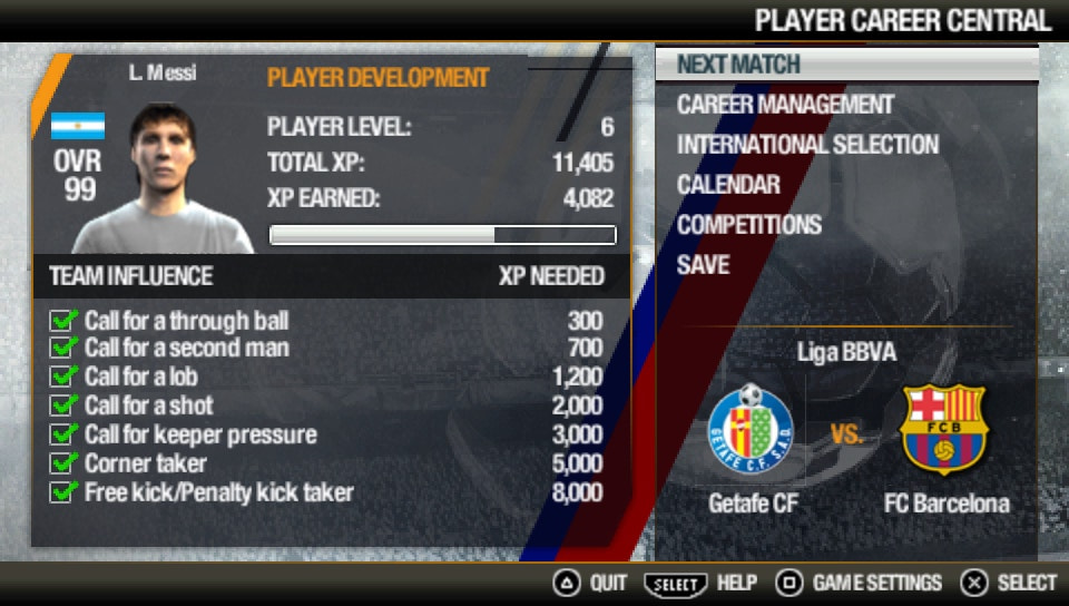 User screenshot of game