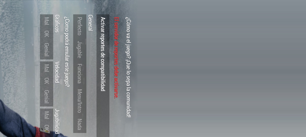 User screenshot of game