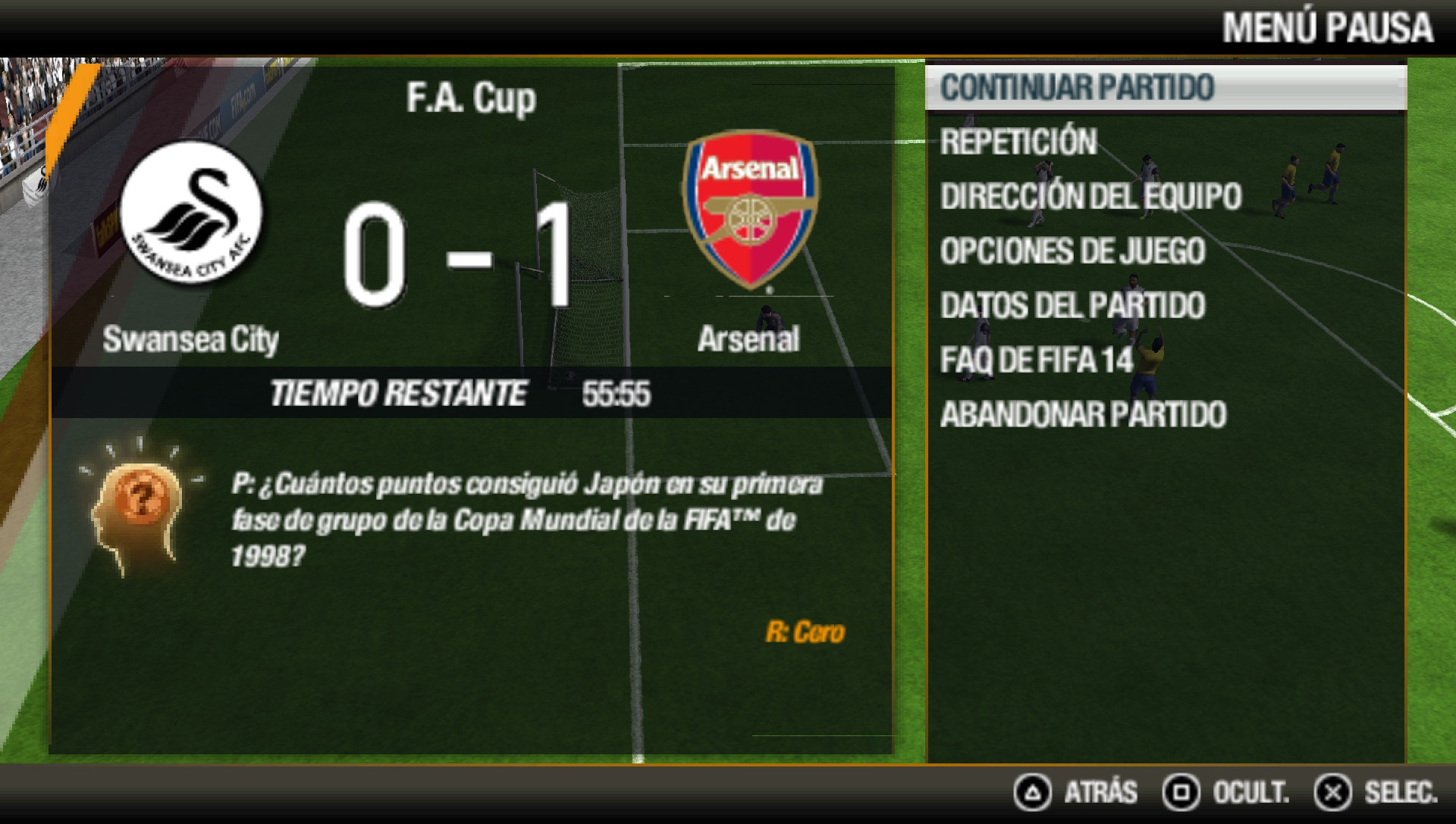User screenshot of game