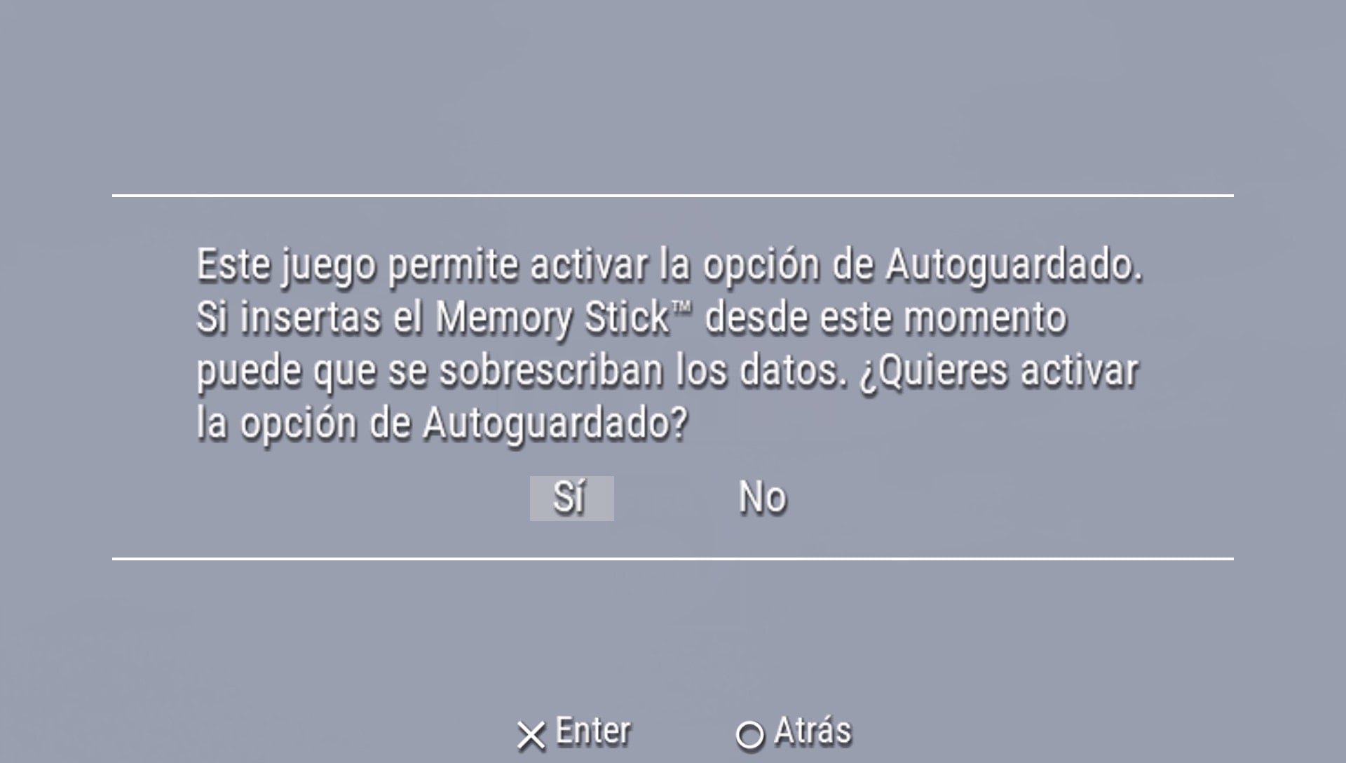User screenshot of game