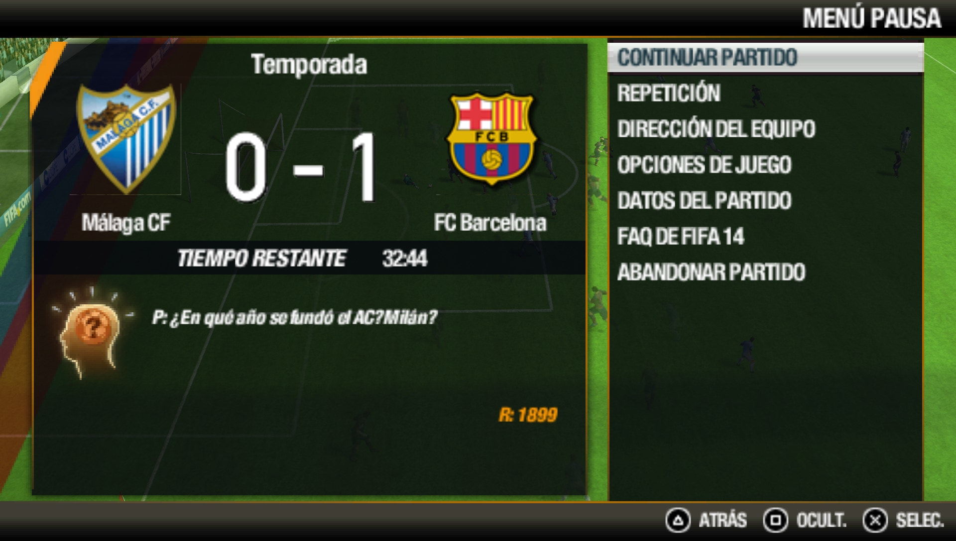 User screenshot of game