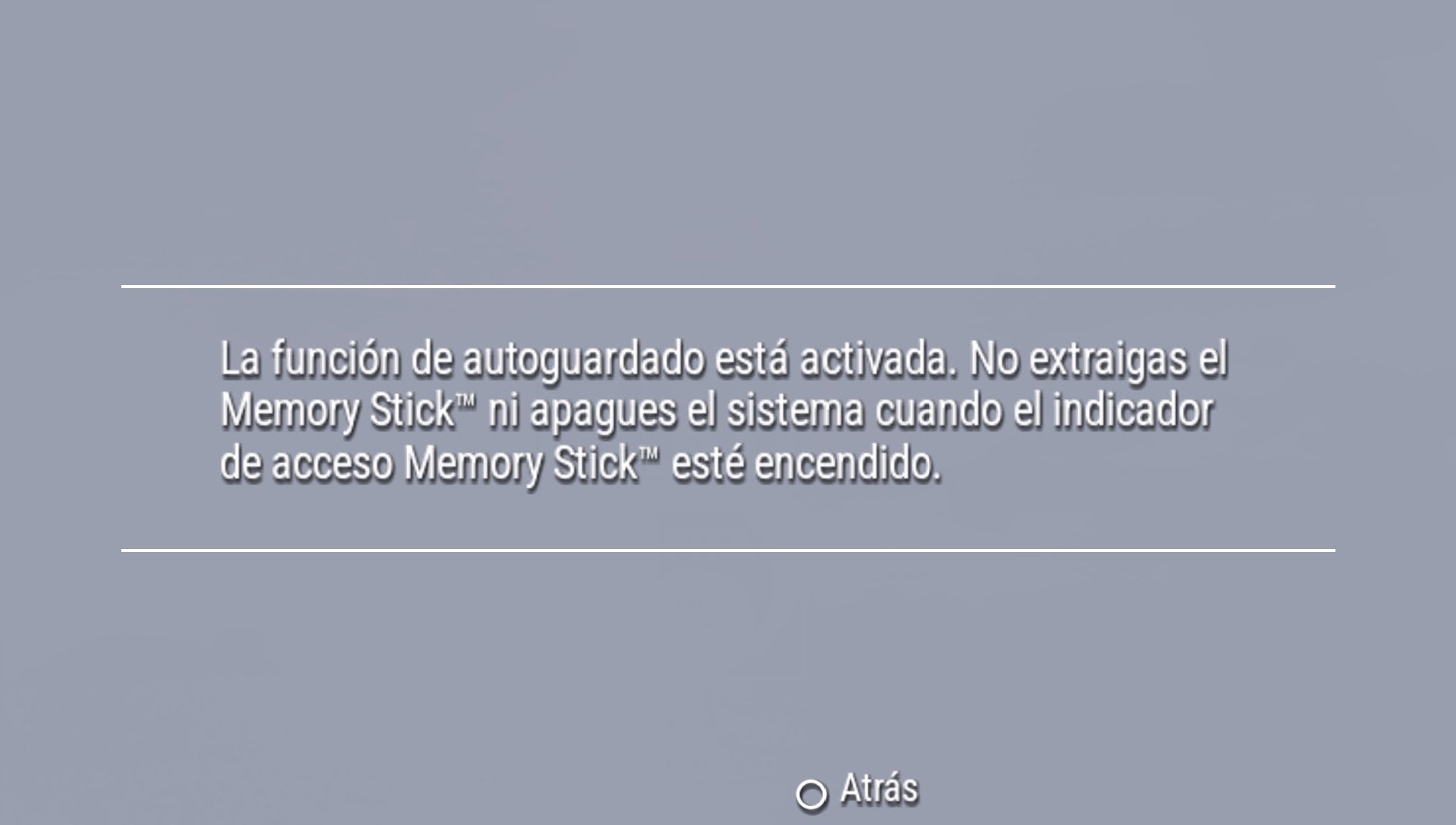 User screenshot of game