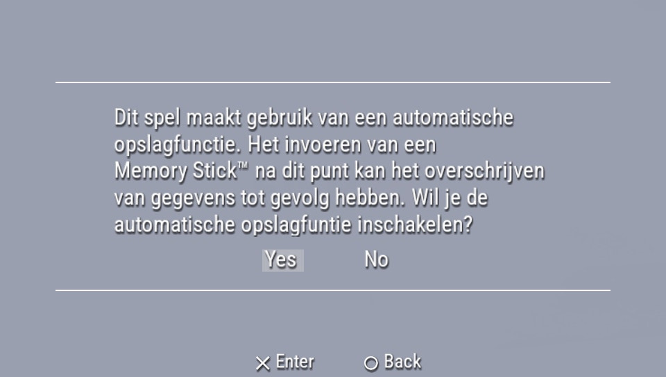 User screenshot of game