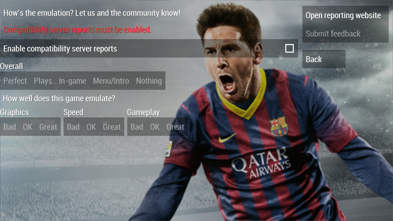 User screenshot of game
