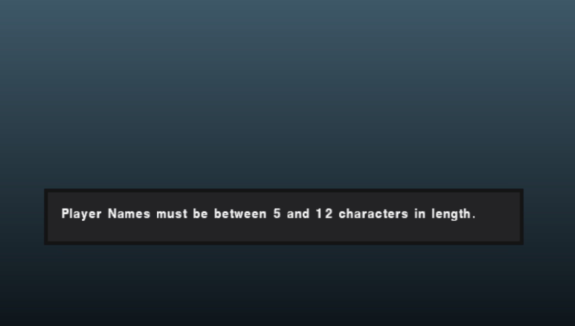 User screenshot of game