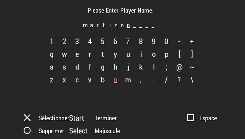 User screenshot of game